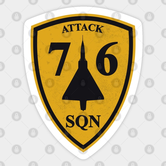 Australian Mirage 76th Squadron Sticker by TCP